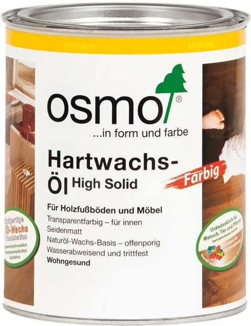 Osmo Hartwachs Öl Terra in Satin Matt, 0,75 l - Bild 1