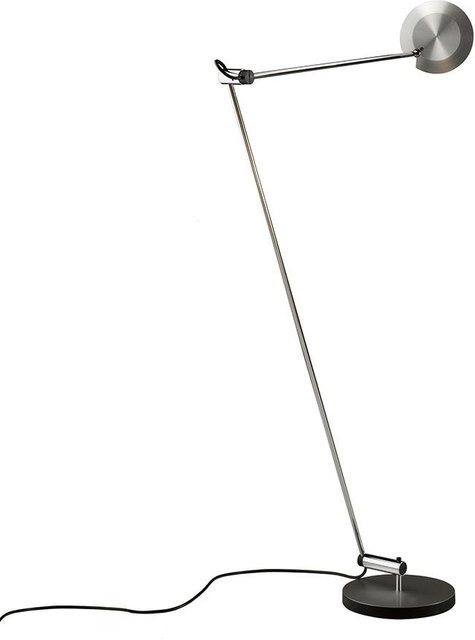 Baltensweiler Pio S LED-Stehleuchte aus Aluminium in Silber mit dimmbarer warmweißer Beleuchtung (2700K) - Bild 1