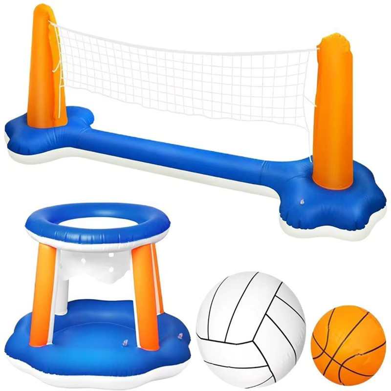 3M PVC Wasser Volleyball und Basketball Ständer für Outdoor-Unterhaltung und Bad-Zubehör für Erwachsene und Kinder - Bild 5
