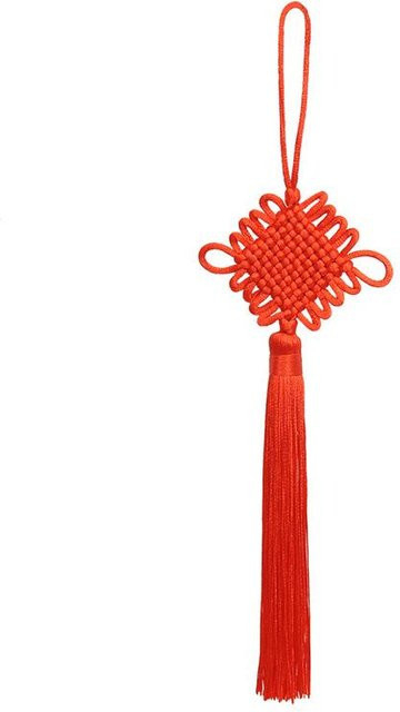 5 Stück Binchi Chinesische Knoten Dekoration als rote Quasten-Anhänger für das Frühlingsfest und Mondneujahr - Bild 1