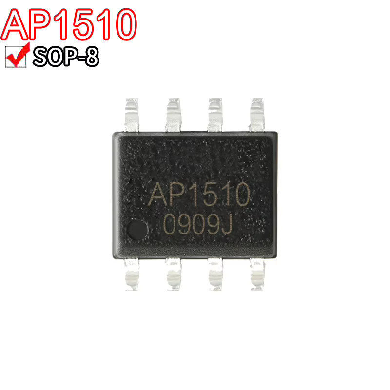 5 Stück Si Tai&SH Patch Power Chips SOP-8 in Schwarz (AP1510, AP1513, AP1534, AP1520, AP1538, AP1533, AP1530, AP5056) - Bild 2