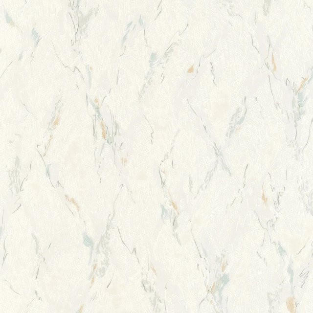 A.S. Création Vinyl Strukturtapete in Botanik-Design mit Steinoptik, Farben: Beige, Gold, Multicolour und Weiß, ideal für Home-Office und Flur - Bild 1