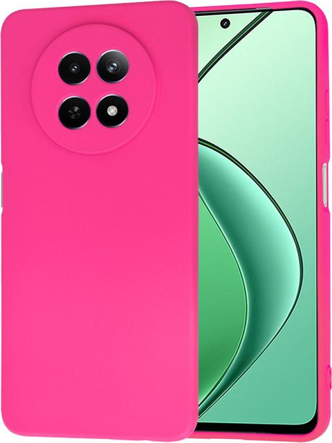 Techsuit SoftFlex Schutzhülle für Realme 12x und Realme 12 in Pink - Bild 1