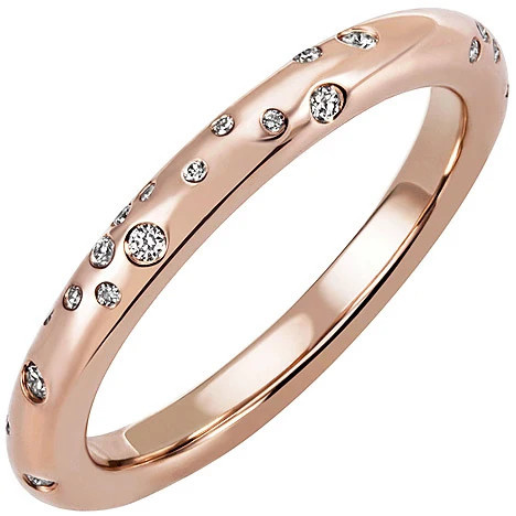 Colfem Ring 585 Rotgold, 34 Diamanten, Damen - Bild 1