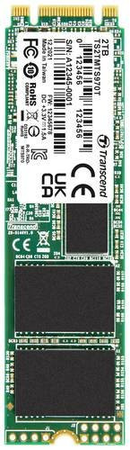 Transcend MTS970T 2TB Interne M.2 SATA SSD 2280 Industrial SATA III Green - Bild 1