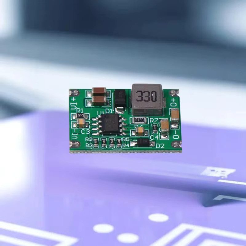 Mini-DC-DC-Abwärtswandler Leistungsmodul 8–120 V auf 3,3 V/5 V/12 V mit OTP/SCP-Schutz in Grün - Bild 4