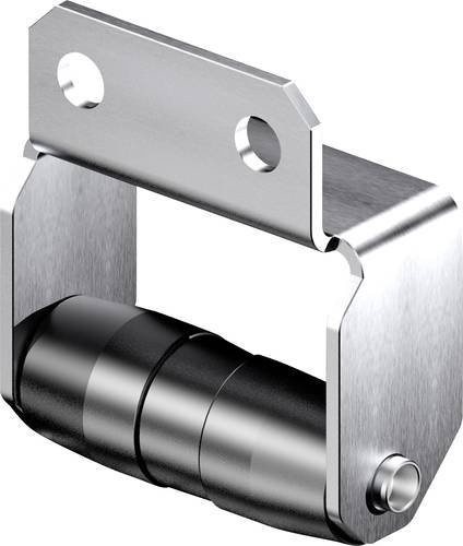 Rittal VX 8618.420 Auflaufrolle aus Kunststoff in Grau, 10 Stück - Bild 1