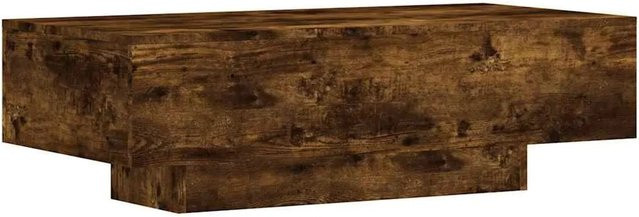 vidaXL Couchtisch modern in Räuchereiche, B/T/H: 100 x 49,5 x 31 cm - Bild 1
