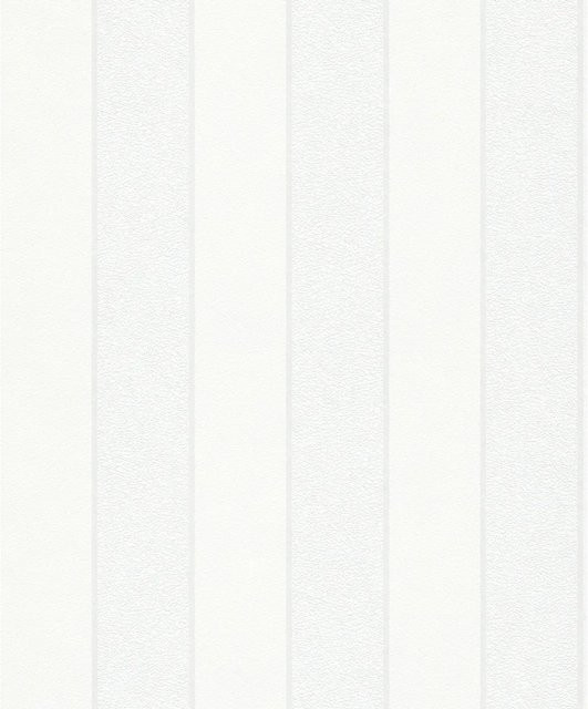 Marburg Vliestapete Ivy Nov Streifen in Weiß-Beige-Grau aus Vlies mit FSC-Zertifizierung - Bild 1