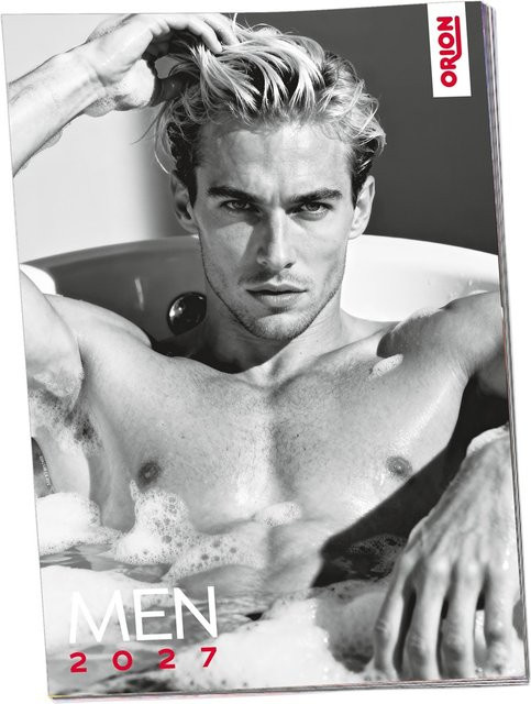 Men 2027, Wandkalender, Schwarzweiß - Bild 1