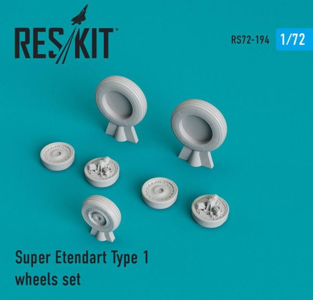 ResKit Models Super Etendard type 1, Wheels set - Bild 1