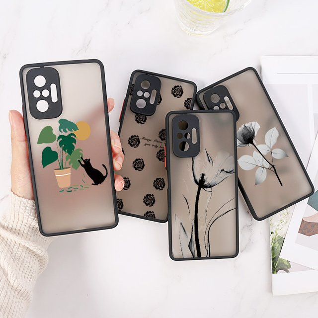 Handyhülle mit Vintage Rose Blumenmuster für Xiaomi Redmi und Poco Modelle in Multicolour - Bild 1