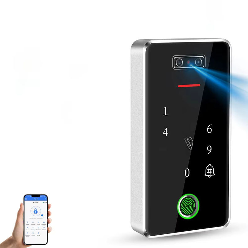 LUCKING DOOR Smart Lock mit Fingerabdruck- und Gesichtserkennung, Zugangskontrolltastatur, RFID-IC-Kartenleser und TTlock TTHotel TTRenting Unterstützung - Bild 7