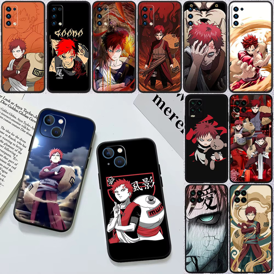 RA20 Naruto Gaara Handyhülle für Apple iPhone 16 15 14 13 12 Pro Max Plus Mini in Multicolour - Bild 2