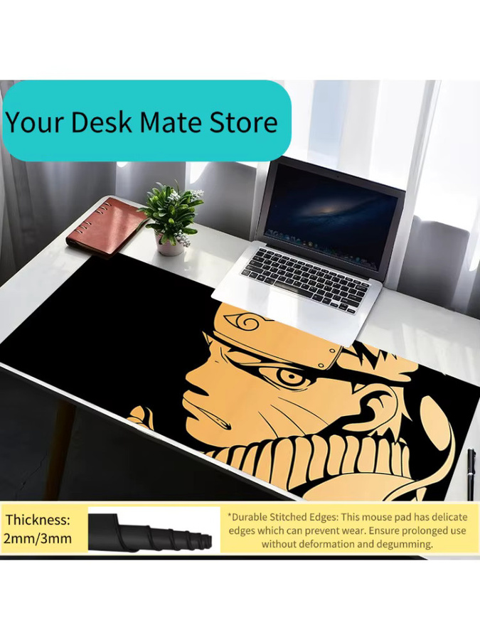 Bandai Naruto Uzumaki Mauspad Rutschfeste Gaming Mausunterlage für PC und Laptop - Bild 3