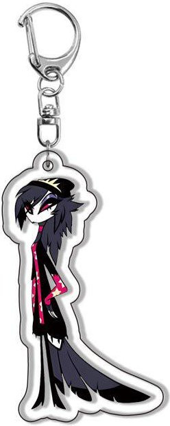 Schlüsselanhänger Hazbin Hotel Hell Inn Acryl, gray, 55mm, Unisex - Bild 1