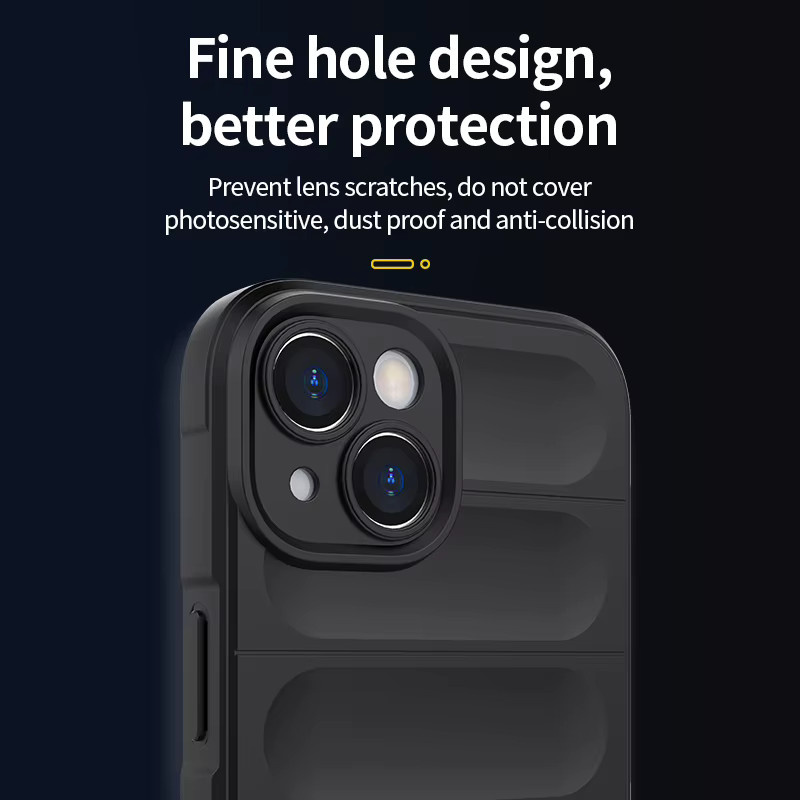 Stoßfeste Silikon Schutzhülle von Clucy für iPhone in Blau - Bild 3