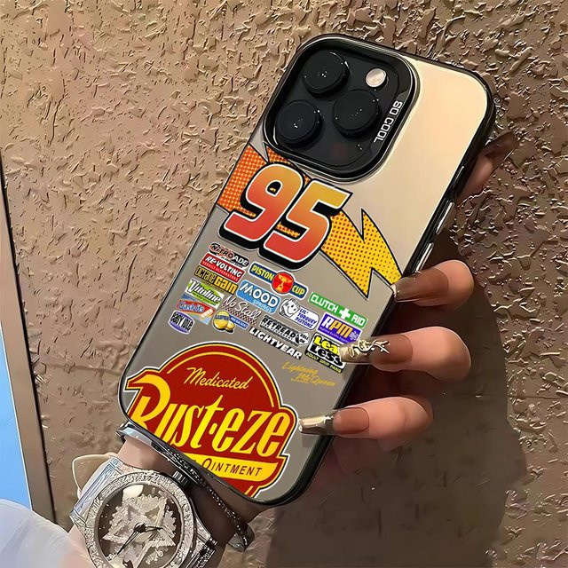 Handyhülle mit Lightning McQueen Design für Samsung Galaxy S26 S25 S24 S23 S22 S21 S20 Note20 FE Ultra Edge Plus in Multicolor - Bild 1