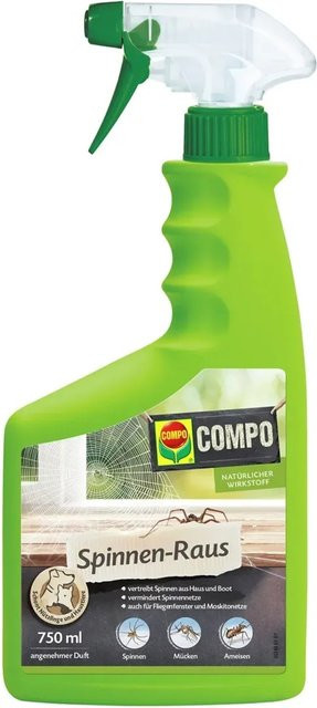 Compo Spinnen-Raus anwendungsfertiges Insektenspray 750 ml - Bild 1