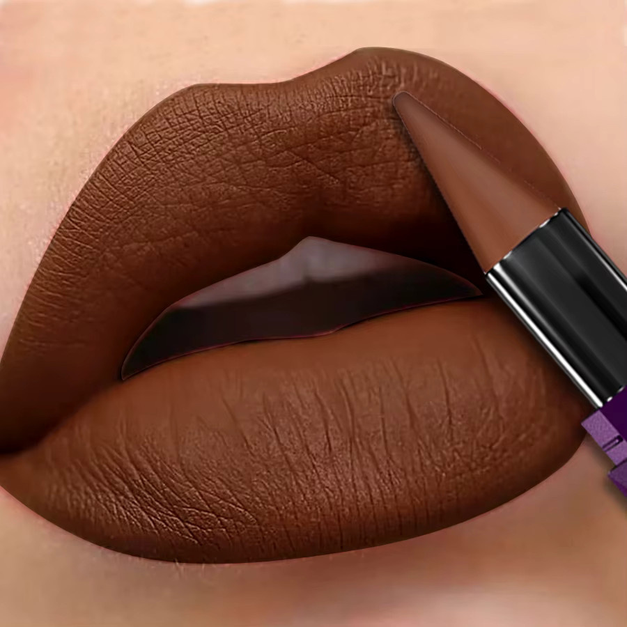 KAFURUX Lippenstift, Rot, Matt - Bild 2