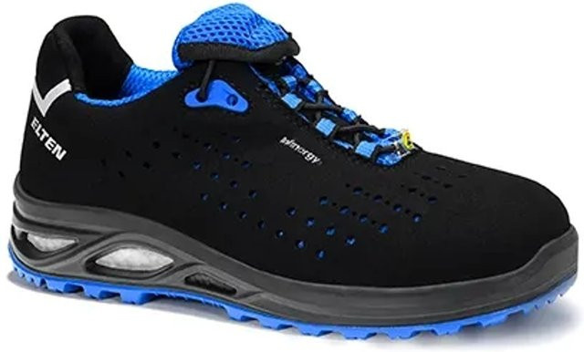 Elten Damen-Sicherheitshalbschuh Impulse Lady Xxtl Blue Low ESD S1P in Blau und Schwarz - Bild 1