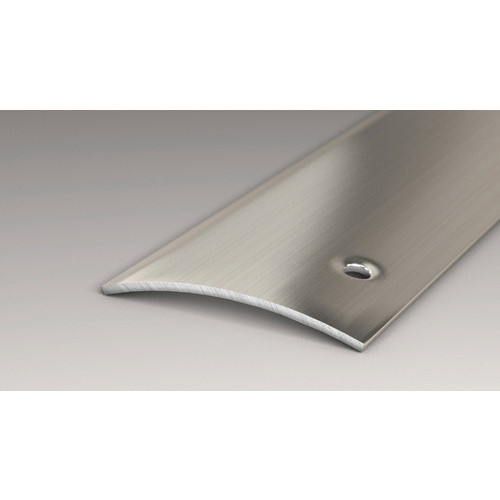 CARL PRINZ Übergangsprofil aus Edelstahl in Silber, Breite: 40 mm, Höhe: 4 mm, seitlich versenkt gelocht - Bild 2