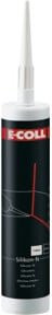E-COLL Silikon-N Dichtmasse weiß, schimmelresistent, 310 ml - Bild 1