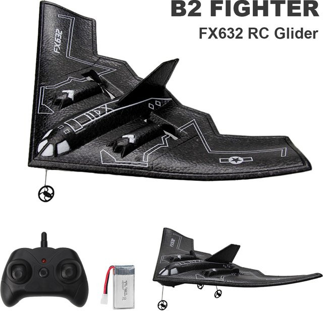 JIKEFUN B2 RC Flugzeug, ferngesteuerter Gleiter, ab 14 Jahren - Bild 1