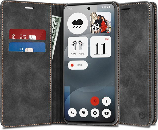 Techsuit Confy Schutzhülle für Nothing Phone (3a) in Schwarz - Bild 1