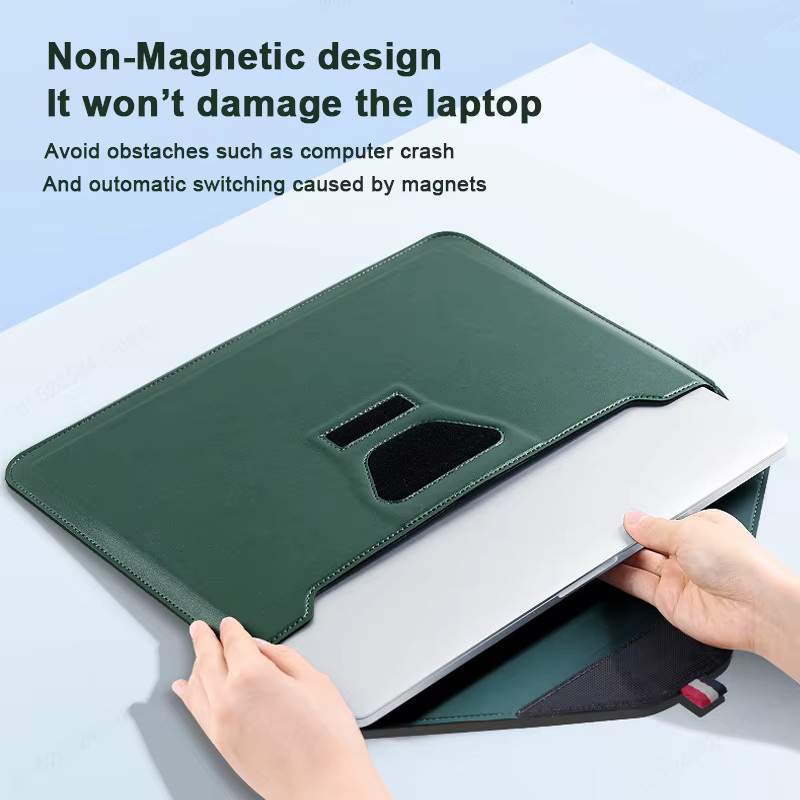 Greliana Laptop-Hülle mit Mauspad in Gold für MacBook Pro, Air sowie Lenovo, Huawei, Xiaomi, ASUS und HP - Bild 2
