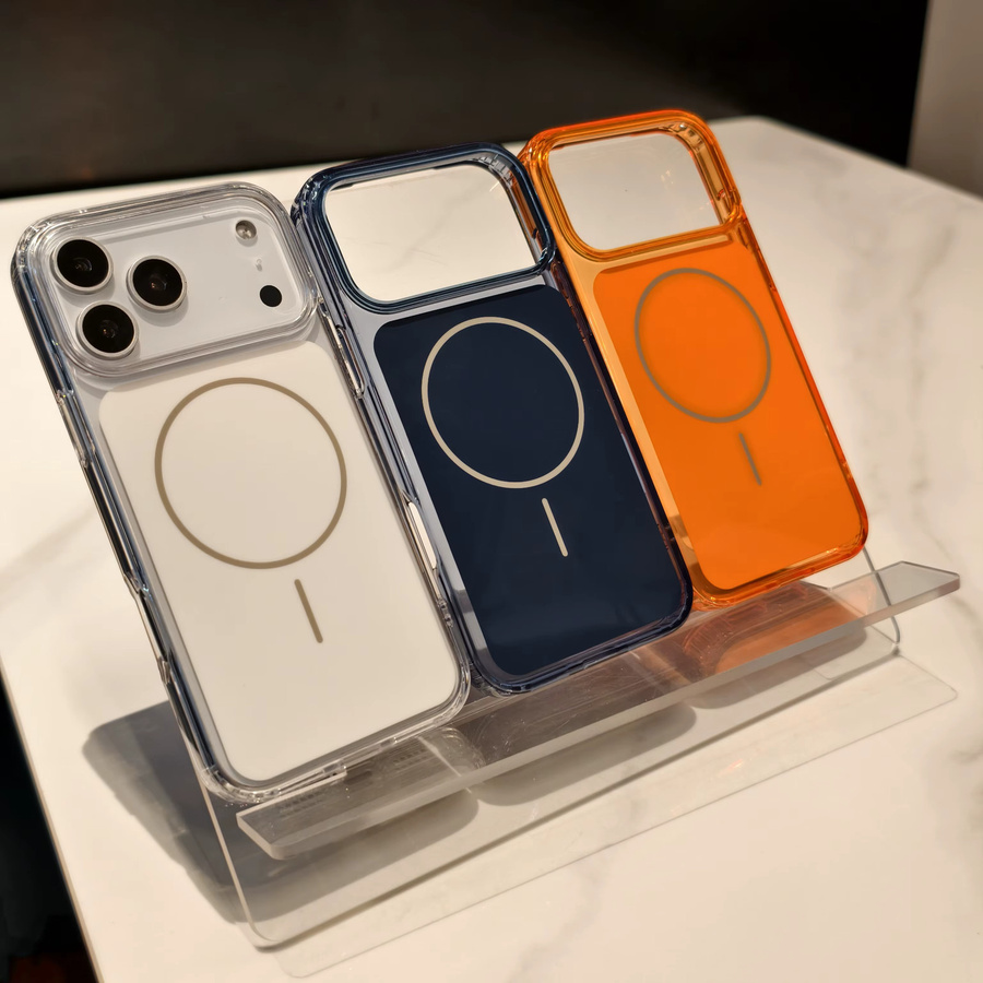 Apple Luxus-Schutzhülle für iPhone 17/18 Pro Max, 17 Air und 17/18 Pro mit magnetischer kabelloser Ladeabdeckung in Weiß - Bild 6