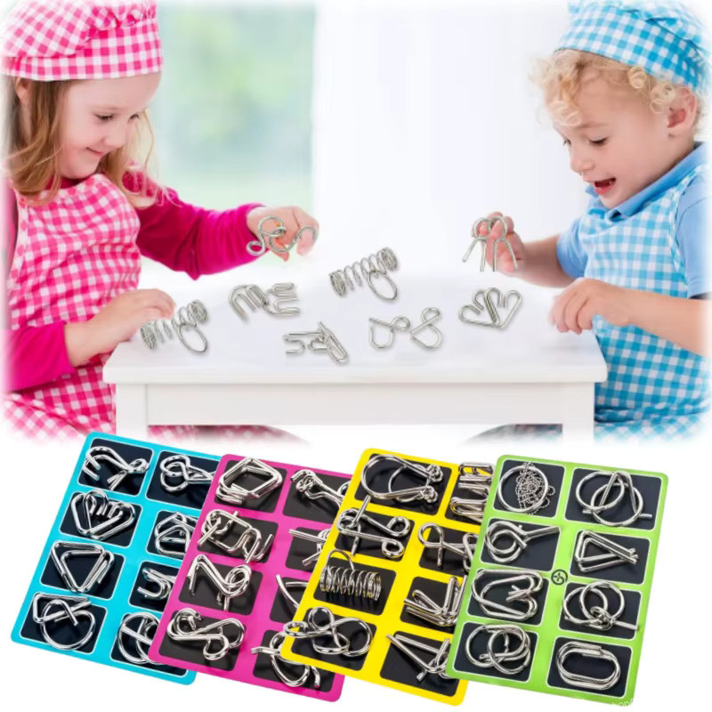 soulbao Puzzlespiel, Metall, Gelb - Bild 2