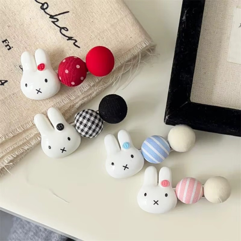 Miffy Kaninchen-Haarspange, cremefarben - Bild 4