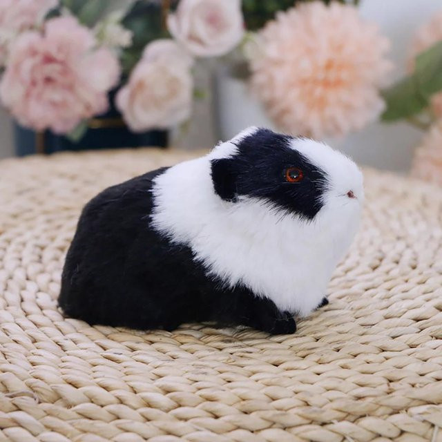 Yiran Health & Beauty Meerschweinchen Katze Hamsterpuppe, Plüschtier, ab 14 Jahren - Bild 1