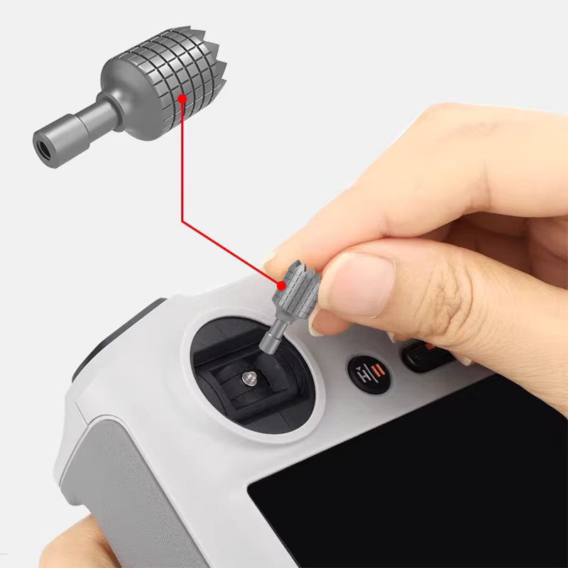DJI Ersatz-Joystick für Fernbedienung RC 2 und RC, Daumenwippe in Schwarz, passend für DJI Mini 4 Pro, Mini 3 Pro und Air 3 - Bild 3