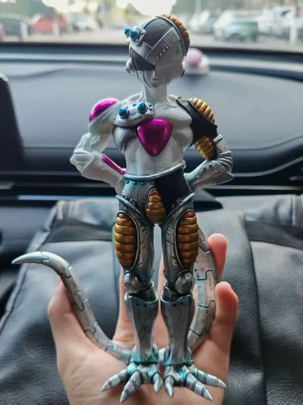 Bandai Dragon Ball Anime Sammlerfigur Mechanischer Frieza Limited Edition GK-Figur aus Kunstharz, mehrfarbig - Bild 7