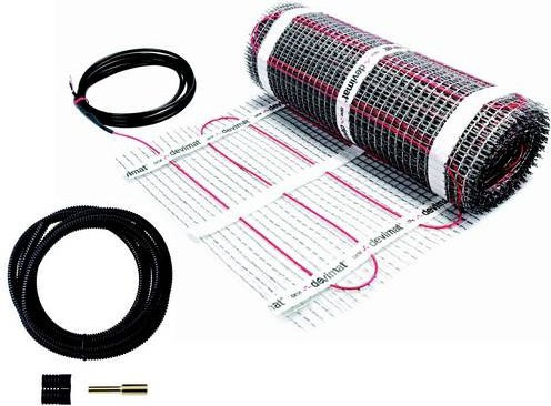 Devi Dünnbettheizmatte DTIR in Weiß mit 150 W/qm und 10,0 qm Fläche - Bild 1