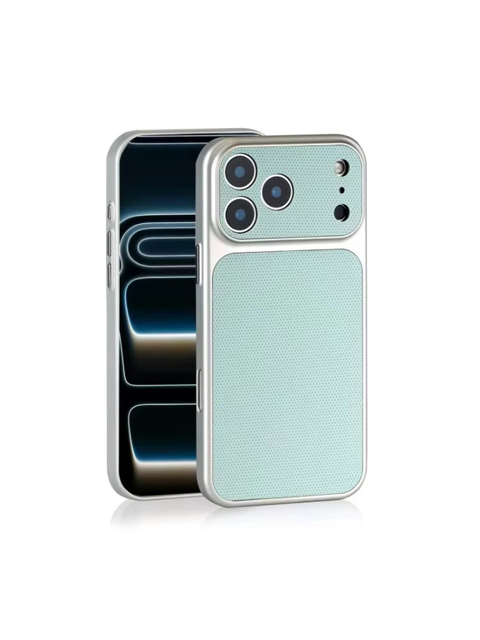Schutzhülle mit Diamantmuster aus PU-Leder für iPhone 17 16 15 14 13 12 Pro Max, Magnetische Hülle in Schwarz, Stoßfeste Hartschale mit Unterstützung für kabelloses Laden - Bild 2