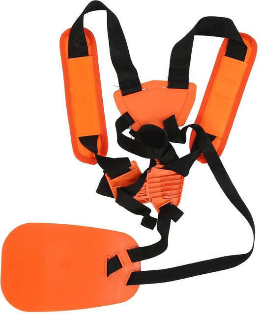 Doppelter Trimmer-Schultergurt aus Nylon für Freischneider von mfySpace in Orange für Honda Geräte - Bild 1