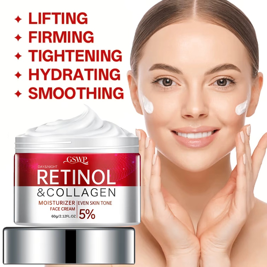 GSWP Retinol Feuchtigkeitscreme mit Retinol und Proteinen, 60g/120g - Bild 5