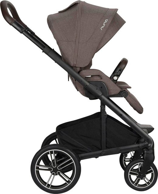 Nuna Kinderwagen MIXX next Kombikinderwagen in Braun mit Merino und Leatherette - Bild 1
