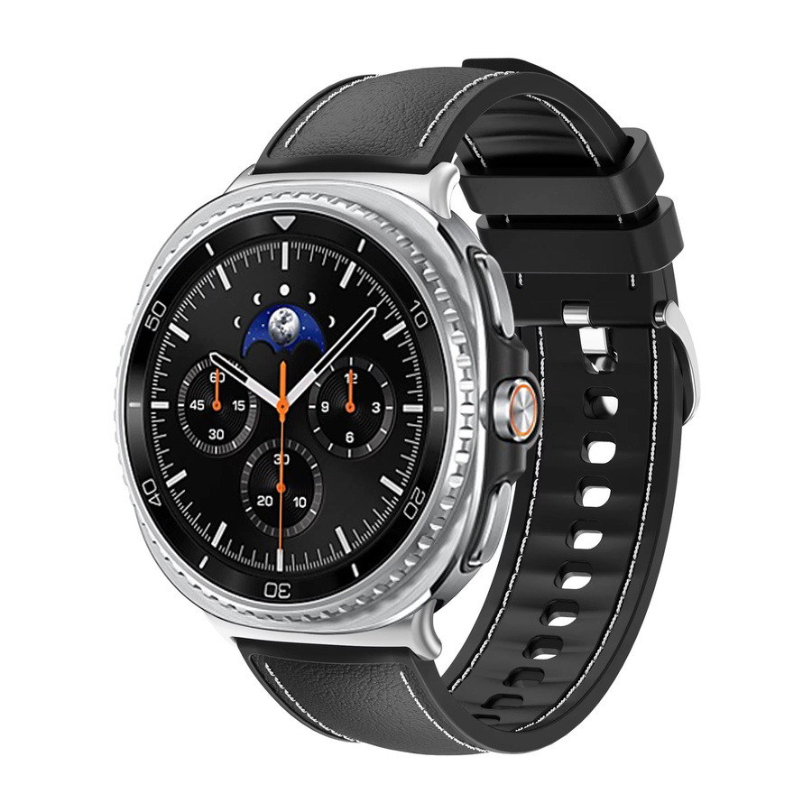Samsung Uhrenarmband Silikon, Schwarz, Unisex - Bild 2