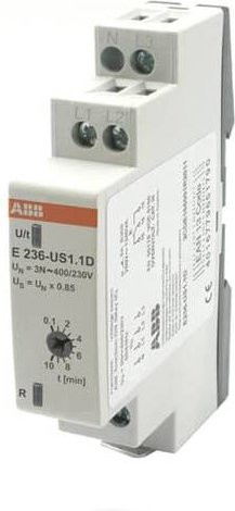 ABB E236-US1.1D 2CDE165001R2011 Überwachungsrelais in Grün, Gelb und Weiß - Bild 1