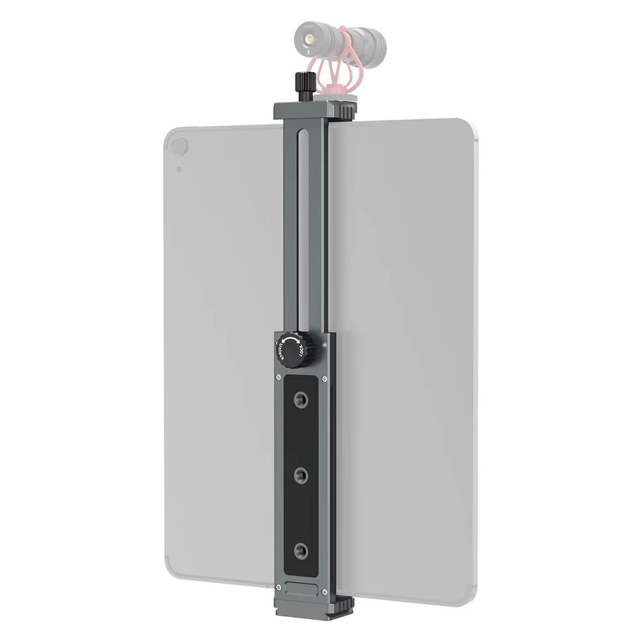 LEAPLIGHT Aluminium-Stativhalterungsadapter für iPad und Tablets von 4,7 bis 12,9 Zoll mit 1/4 Zoll Schraube - Bild 2