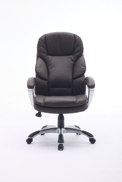Happy Home Drehsessel in Braun mit modernem Design, Stoff und Armlehnen, B/T/H: 66 x 72 x 119 cm - Bild 1