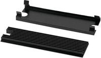Thermal Grizzly M.2 NVMe SSD Kühlkörper, passiv, schwarz - Bild 1