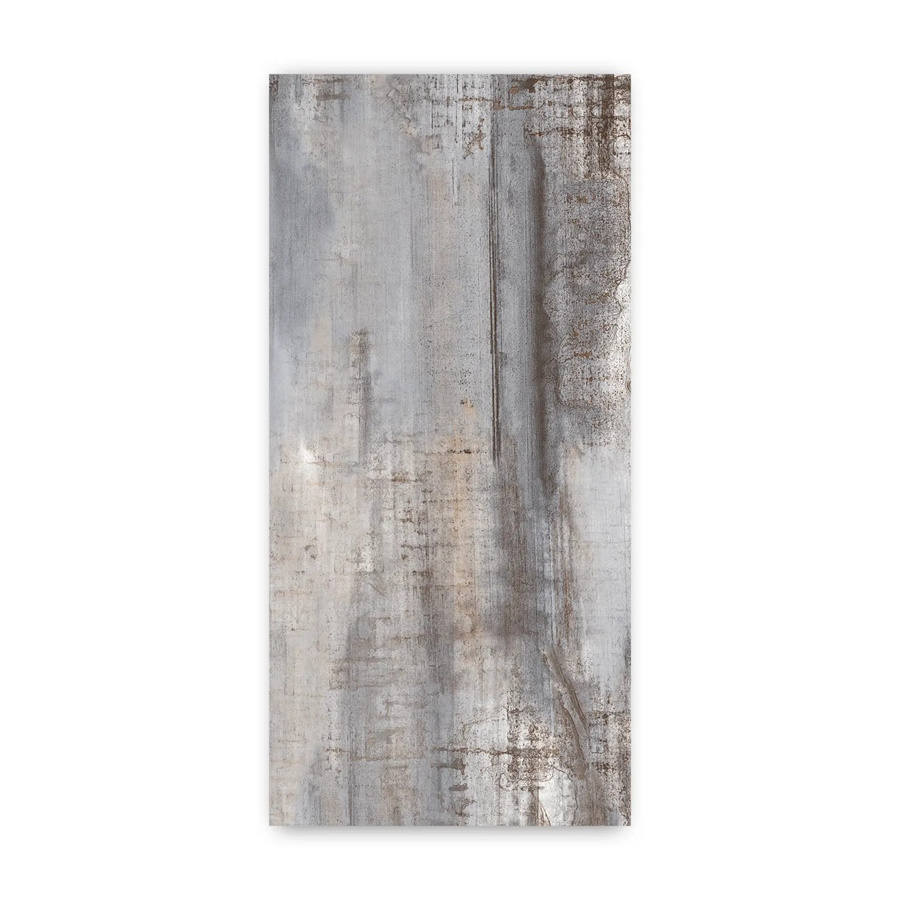 Walllux Duschrückwand aus Metall Loft Alu-Verbund in Metallgrau, B: 100 cm, H: 210 cm - Bild 2