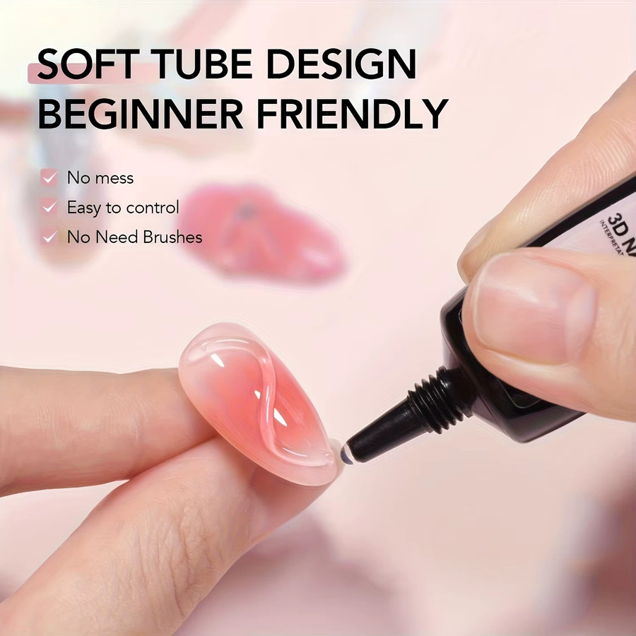 DUOLINGDAI 3D-Gel Nail-Art-Modellierungsgel, Unisex - Bild 2