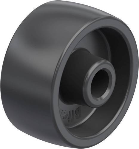 Blickle Rad PP 60/12G in Schwarz mit einem Durchmesser von 60 mm und einer Tragfähigkeit von maximal 80 kg - Bild 1