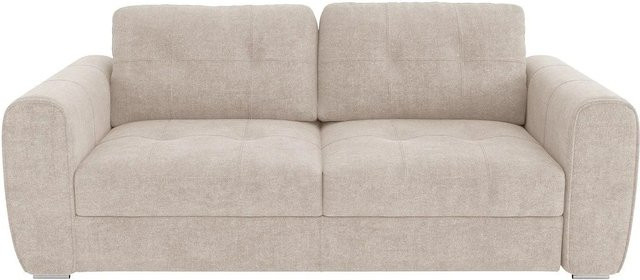 Schlafsofa Bolipo Vente-unique Beige Stoff Breite: 220 cm - Bild 1